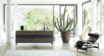 IRON TWINS - Solid wood sideboard with doors by Devina Nais - view 3